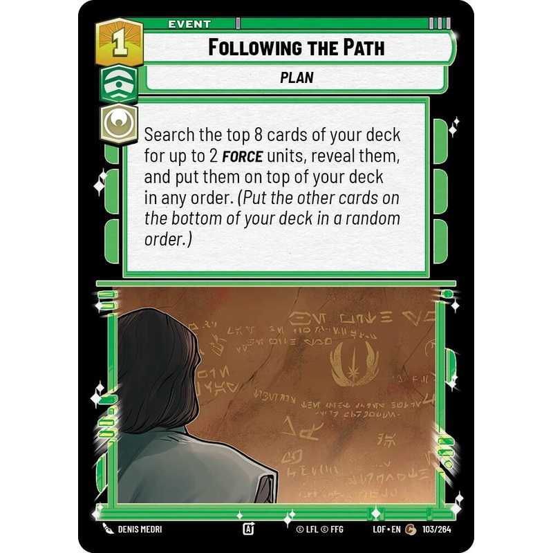 Following the Path (103/264) (103/264) [Legends of the Force]