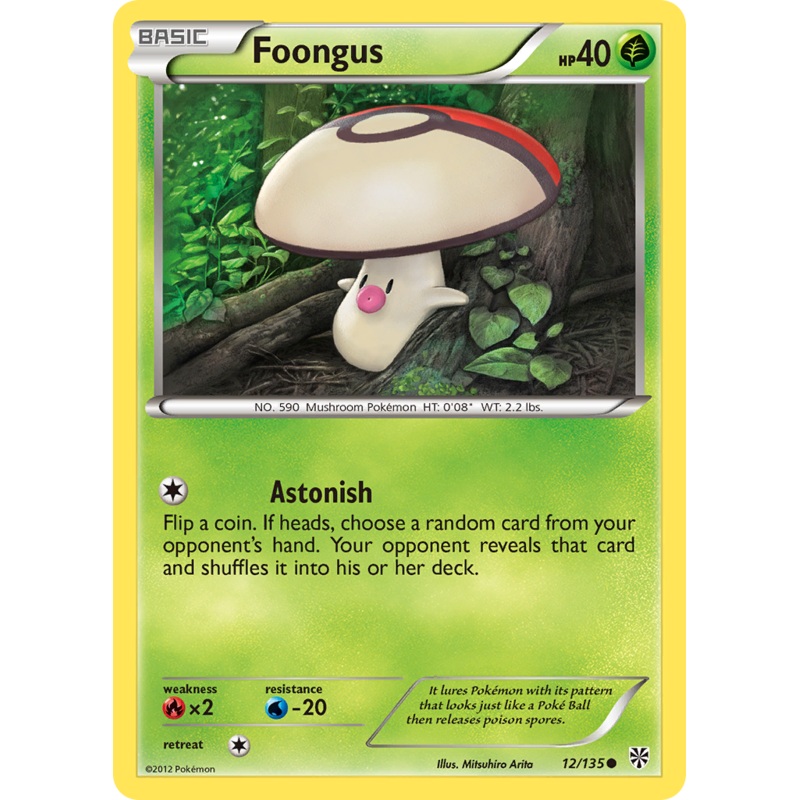 Foongus (12/135) [Black & White: Plasma Storm]