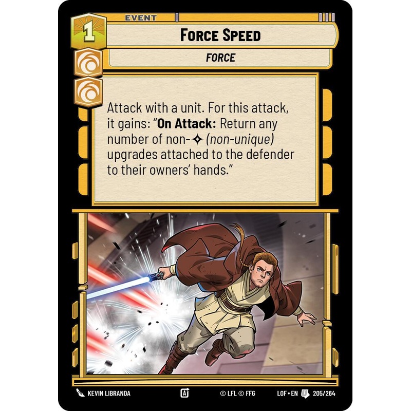 Force Speed (205/264) (205/264) [Legends of the Force]
