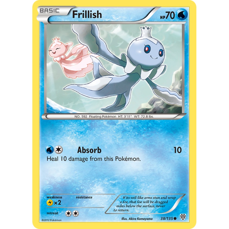 Frillish (38/135) [Black & White: Plasma Storm]