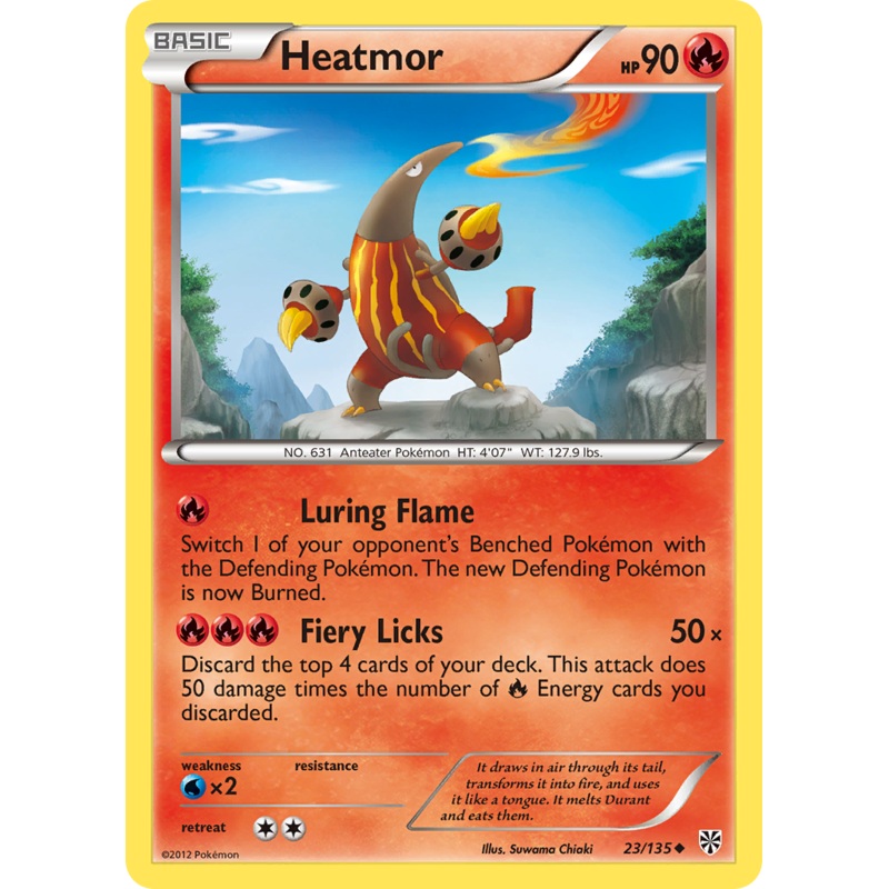 Heatmor (23/135) [Black & White: Plasma Storm]