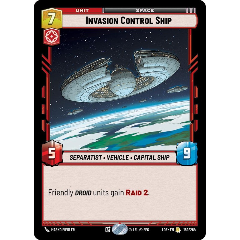 Invasion Control Ship (169/264) (169/264) [Legends of the Force]