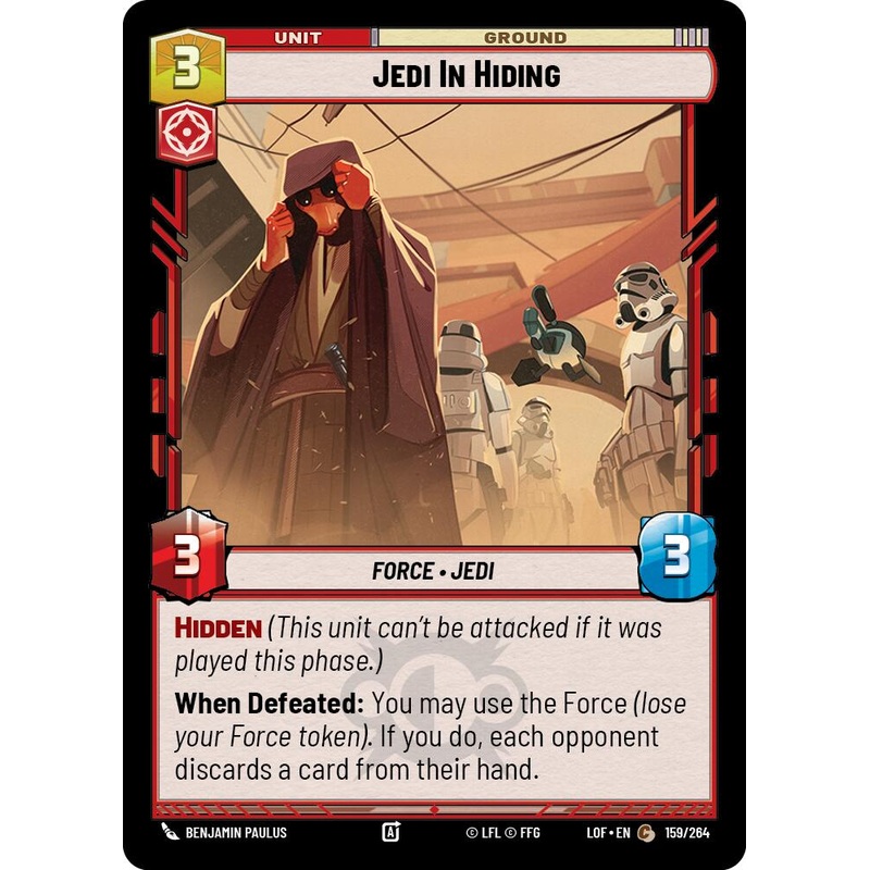 Jedi In Hiding (159/264) (159/264) [Legends of the Force]