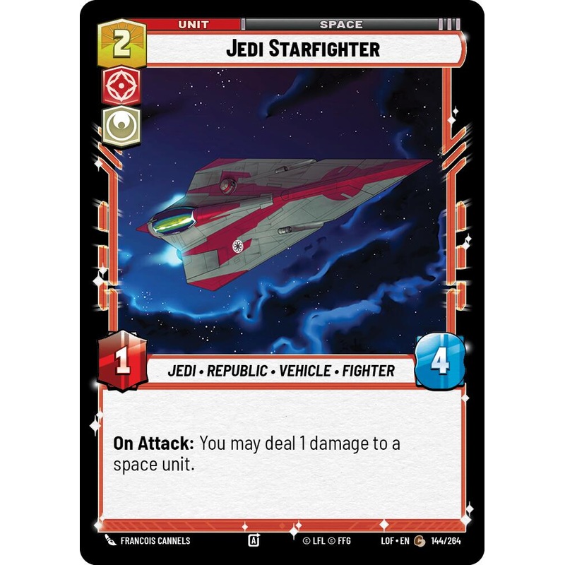 Jedi Starfighter (144/264) (144/264) [Legends of the Force]