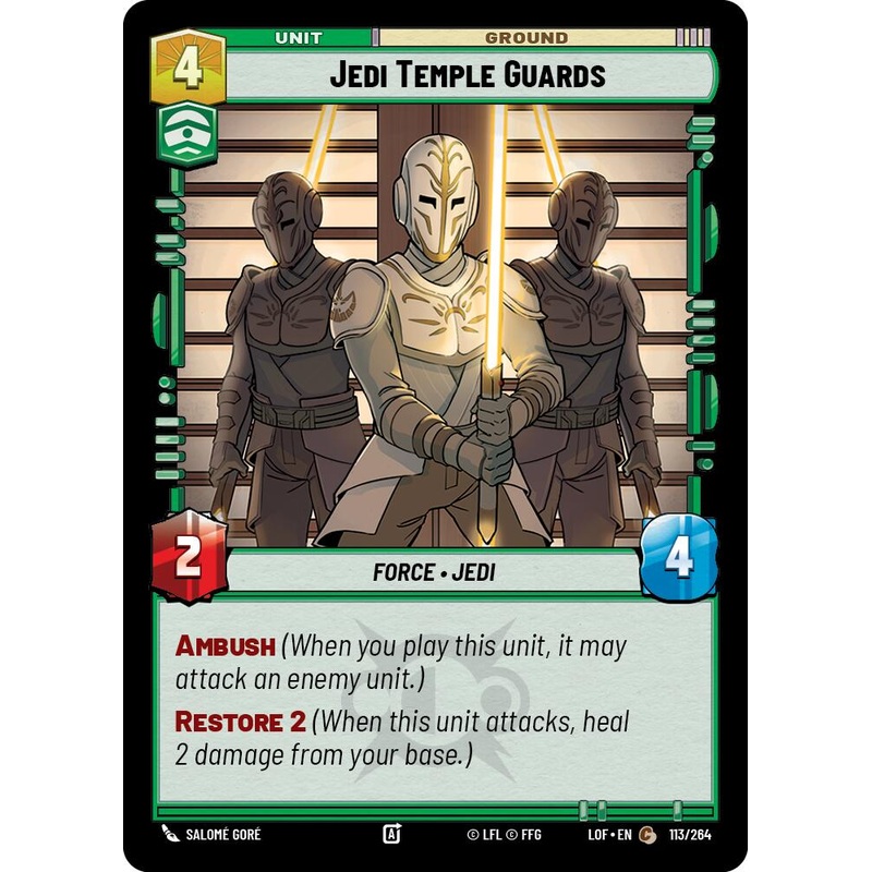 Jedi Temple Guards (113/264) (113/264) [Legends of the Force]