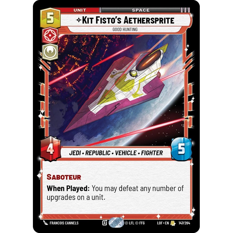 Kit Fisto's Aethersprite - Good Hunting (147/264) (147/264) [Legends of the Force]