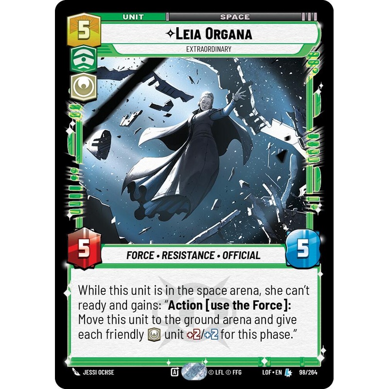 Leia Organa - Extraordinary (98/264) (98/264) [Legends of the Force]