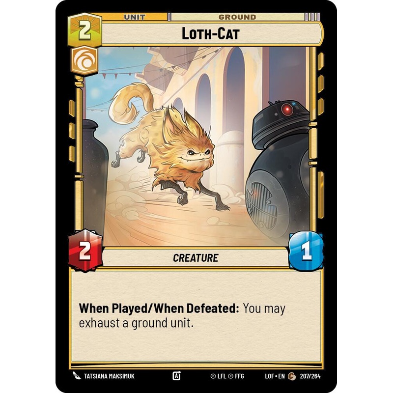 Loth-Cat (207/264) (207/264) [Legends of the Force]