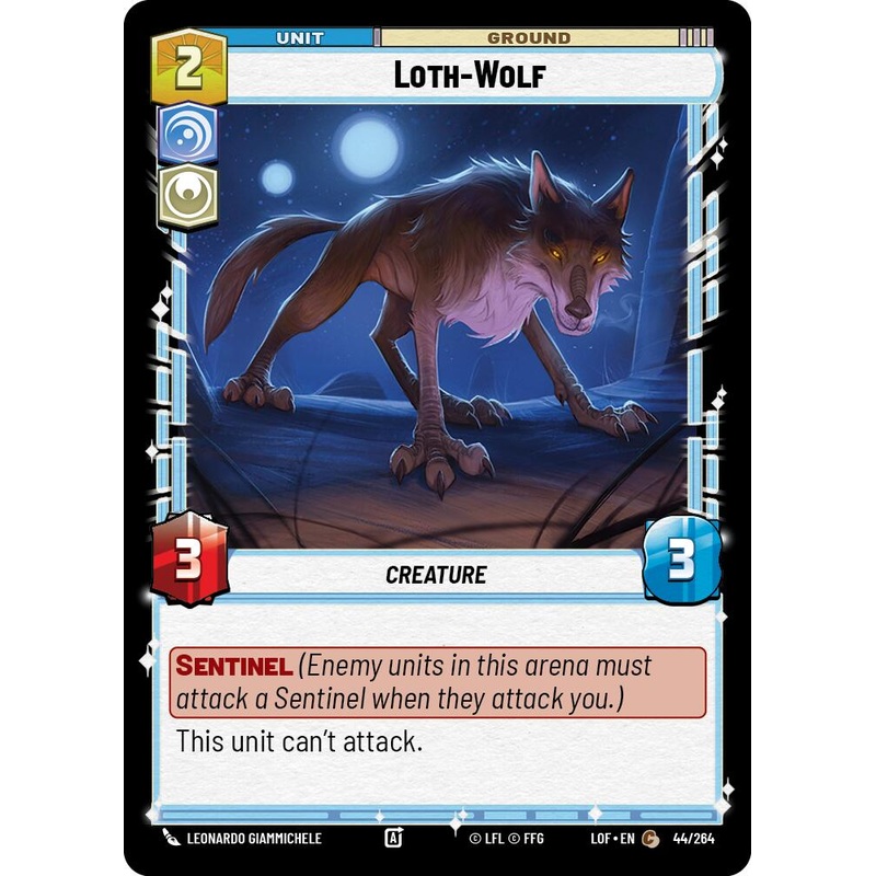 Loth-Wolf (44/264) (44/264) [Legends of the Force]
