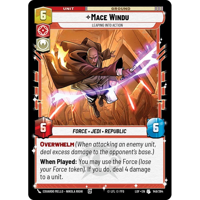 Mace Windu - Leaping into Action (149/264) (149/264) [Legends of the Force]