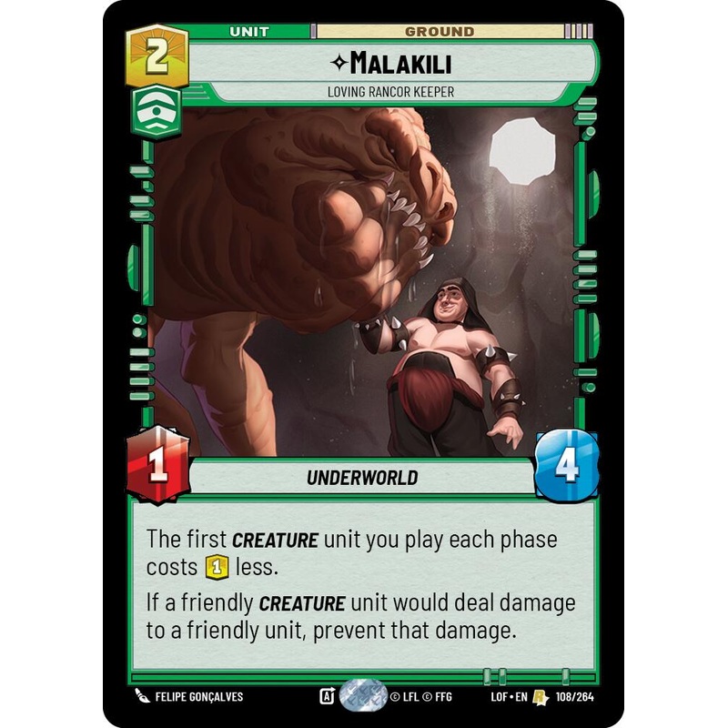 Malakili - Loving Rancor Keeper (108/264) (108/264) [Legends of the Force]