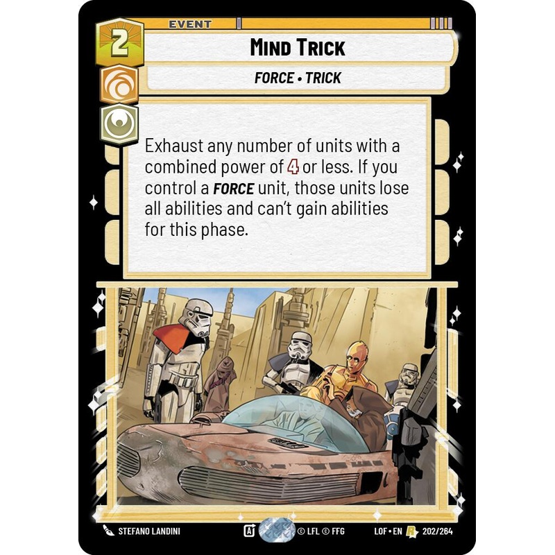 Mind Trick (202/264) (202/264) [Legends of the Force]