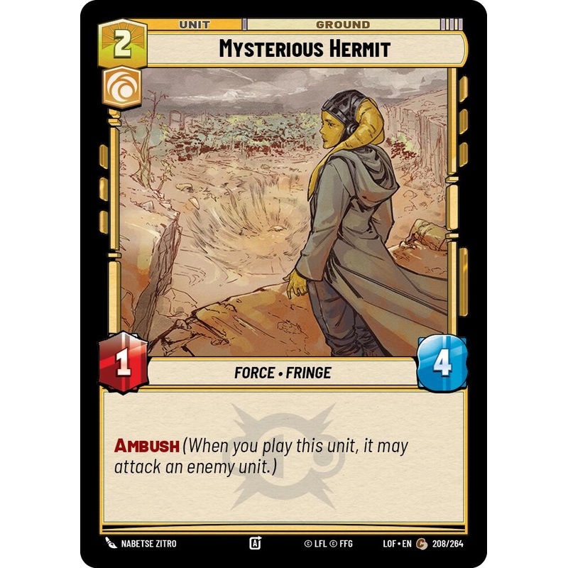 Mysterious Hermit (208/264) (208/264) [Legends of the Force]