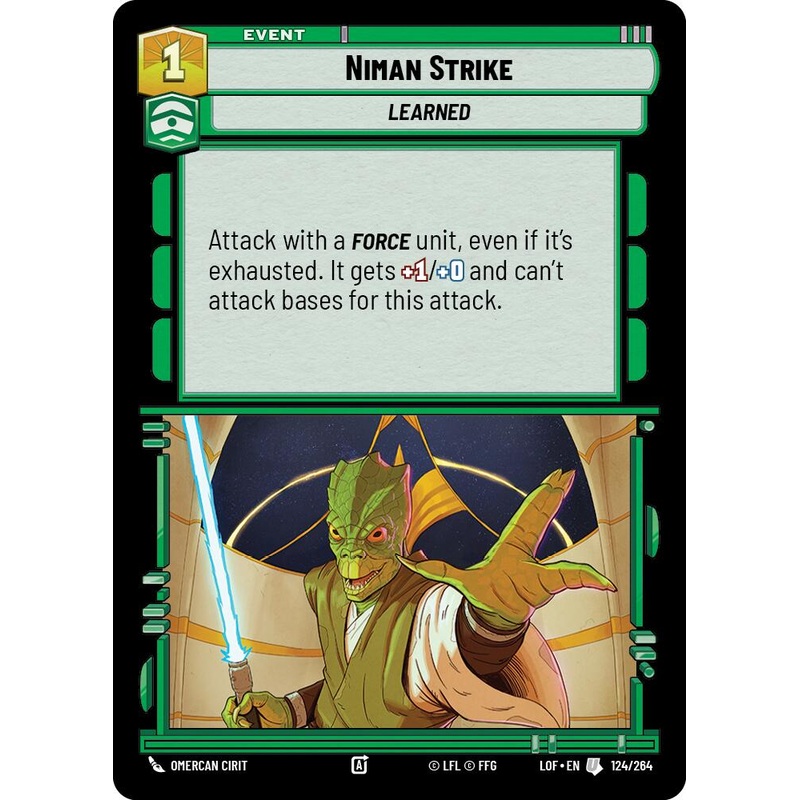 Niman Strike (124/264) (124/264) [Legends of the Force]