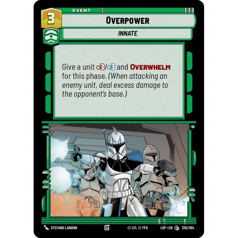 Overpower (126/264) (126/264) [Legends of the Force]