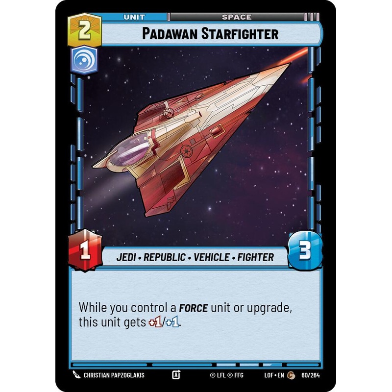 Padawan Starfighter (60/264) (60/264) [Legends of the Force]