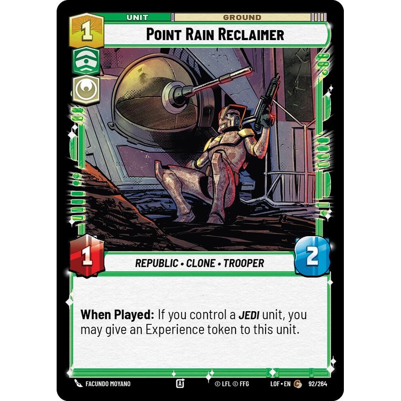 Point Rain Reclaimer (92/264) (92/264) [Legends of the Force]
