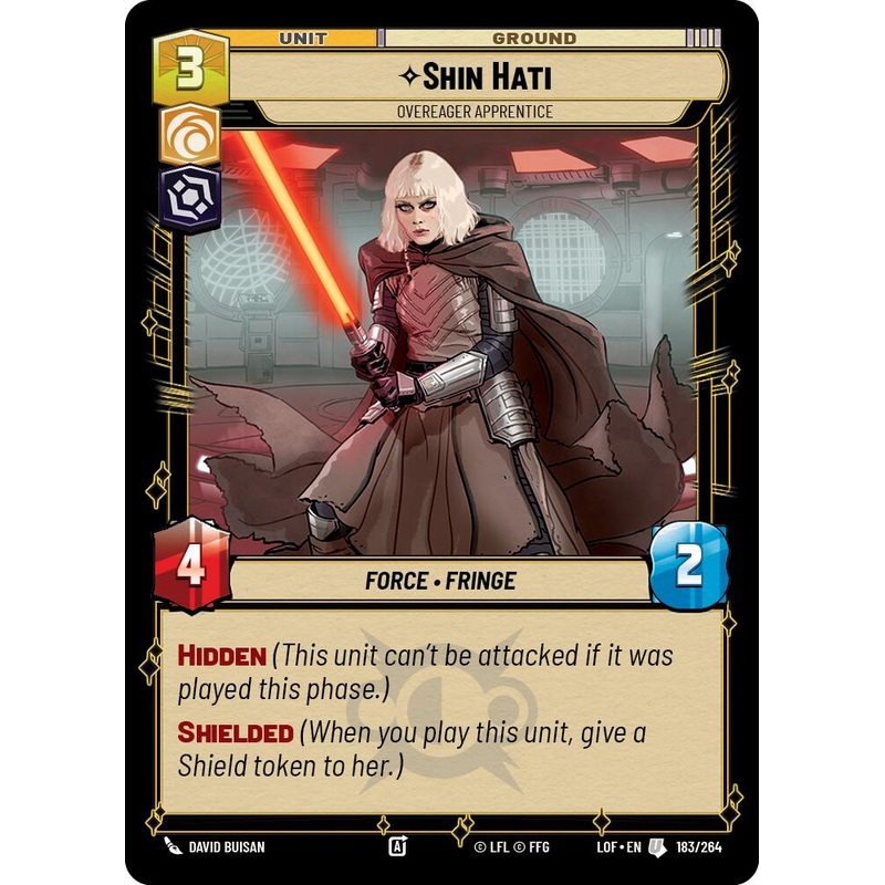 Shin Hati - Overeager Apprentice (183/264) (183/264) [Legends of the Force]