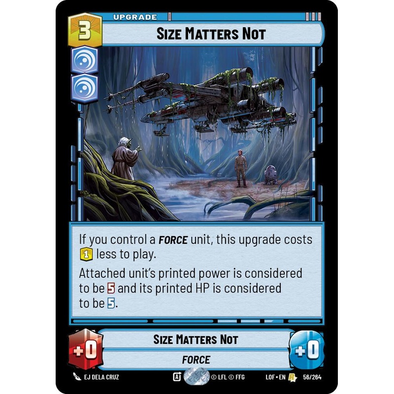 Size Matters Not (56/264) (56/264) [Legends of the Force]