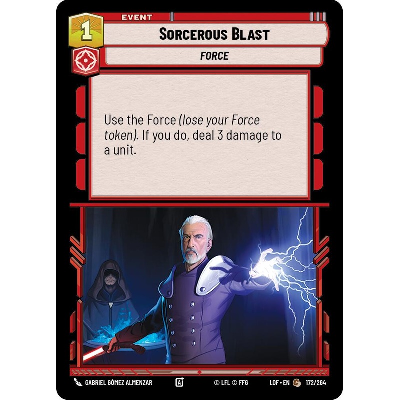 Sorcerous Blast (172/264) (172/264) [Legends of the Force]