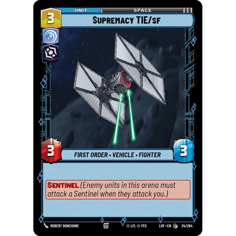 Supremacy TIE/sf (34/264) (34/264) [Legends of the Force]