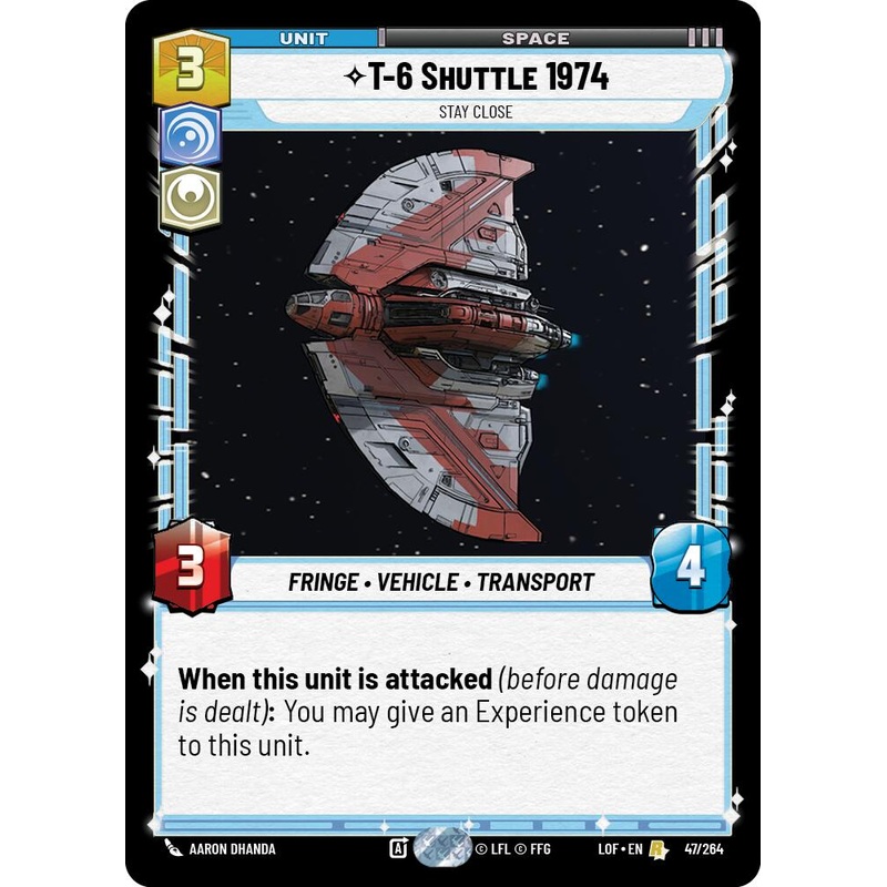 T-6 Shuttle 1974 - Stay Close (47/264) (47/264) [Legends of the Force]