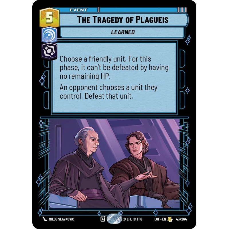 The Tragedy of Plagueis (43/264) (43/264) [Legends of the Force]