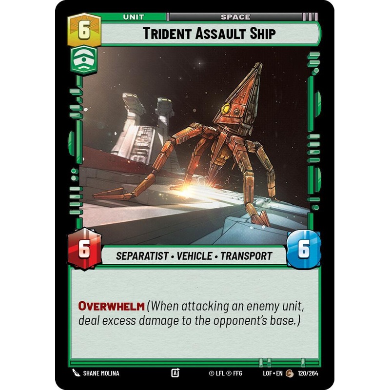 Trident Assault Ship (120/264) (120/264) [Legends of the Force]