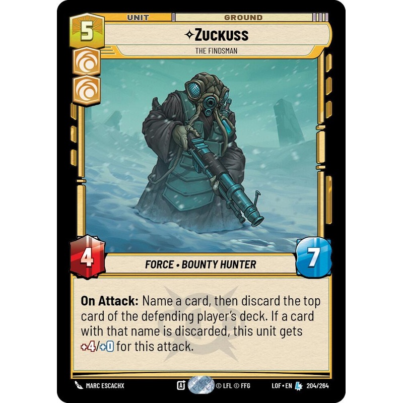 Zuckuss - The Findsman (204/264) (204/264) [Legends of the Force]