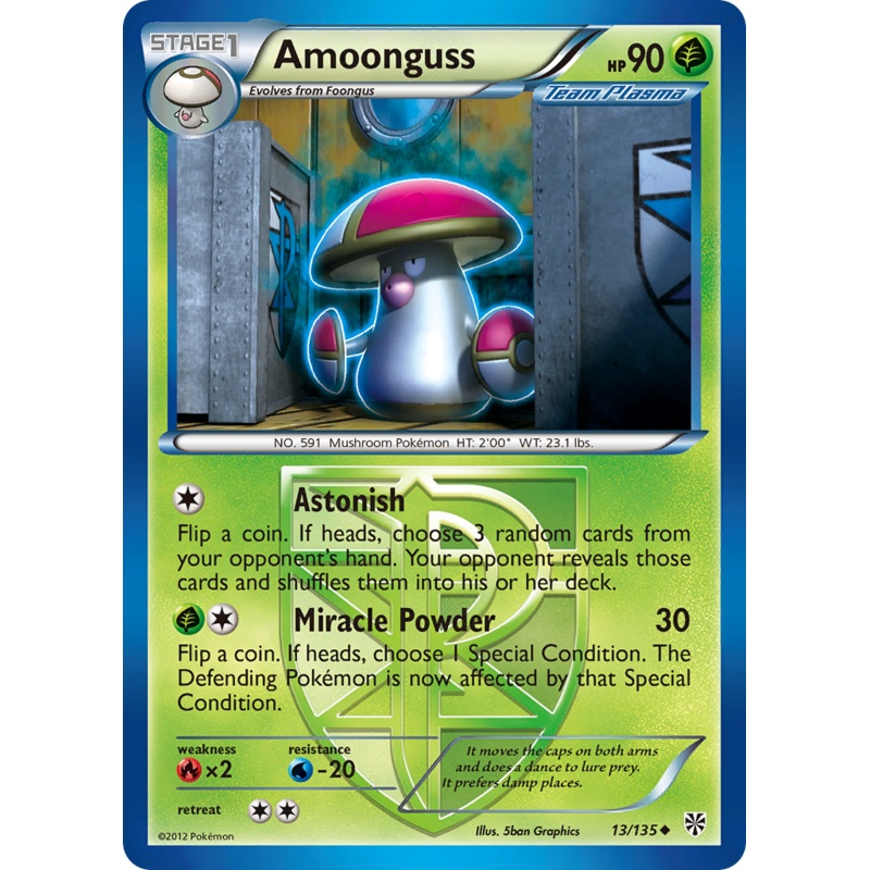 Amoonguss (13/135) [Black & White: Plasma Storm]