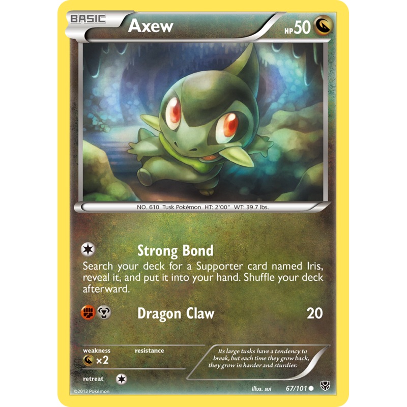 Axew (67/101) [Black & White: Plasma Blast]