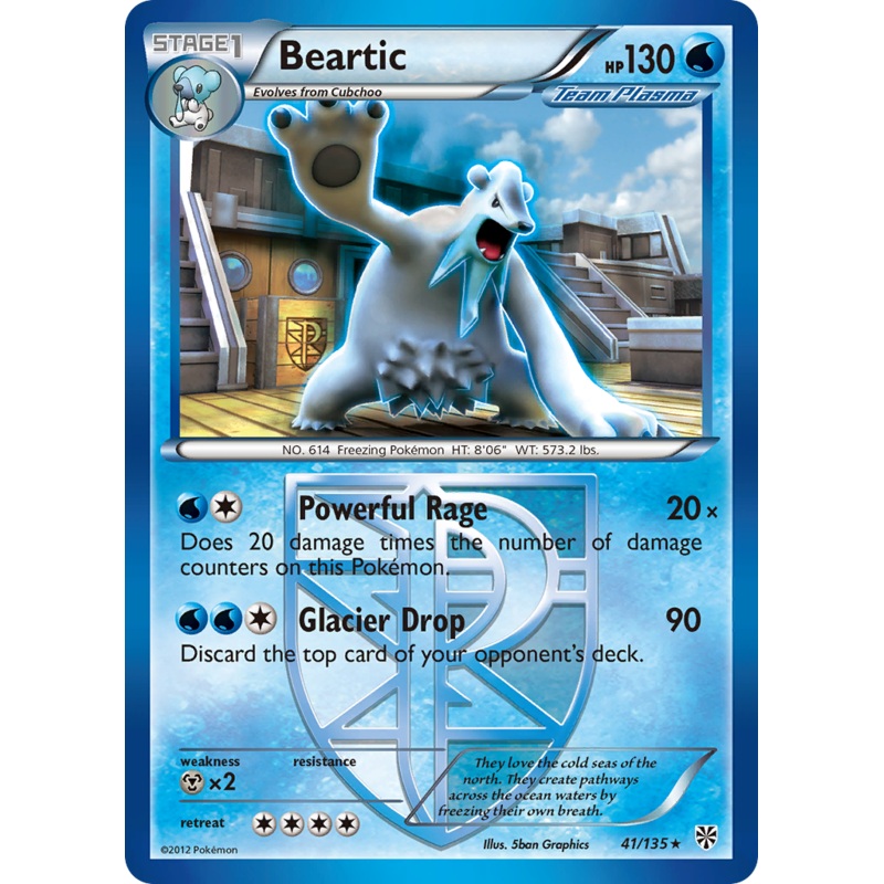 Beartic (41/135) [Black & White: Plasma Storm]