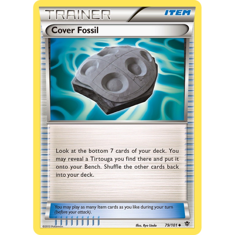 Cover Fossil (79/101) [Black & White: Plasma Blast]