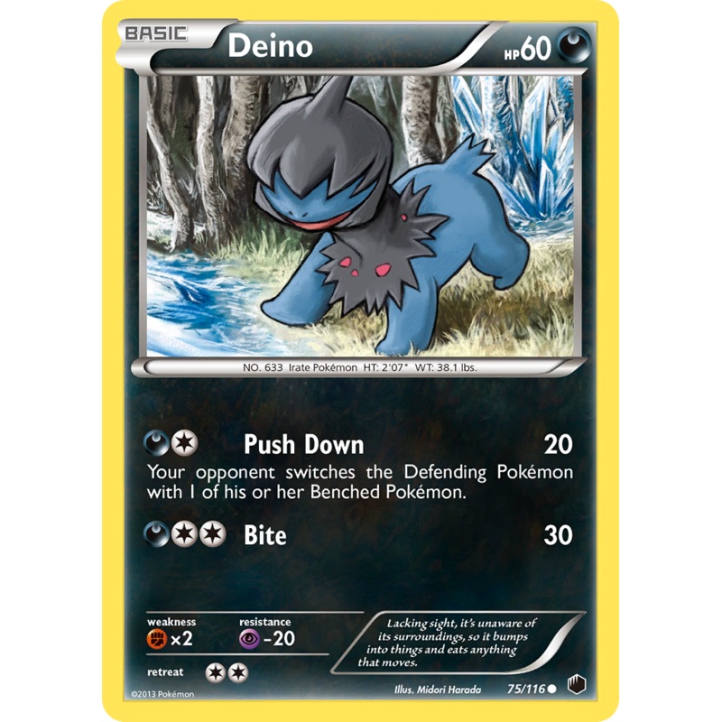 Deino (75/116) [Black & White: Plasma Freeze]