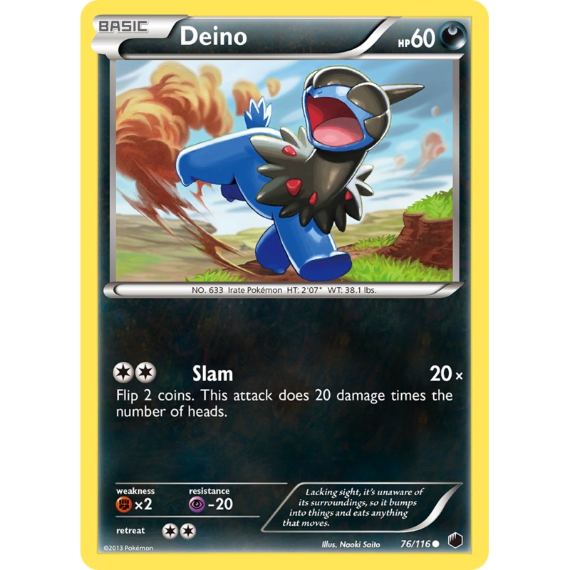 Deino (76/116) [Black & White: Plasma Freeze]
