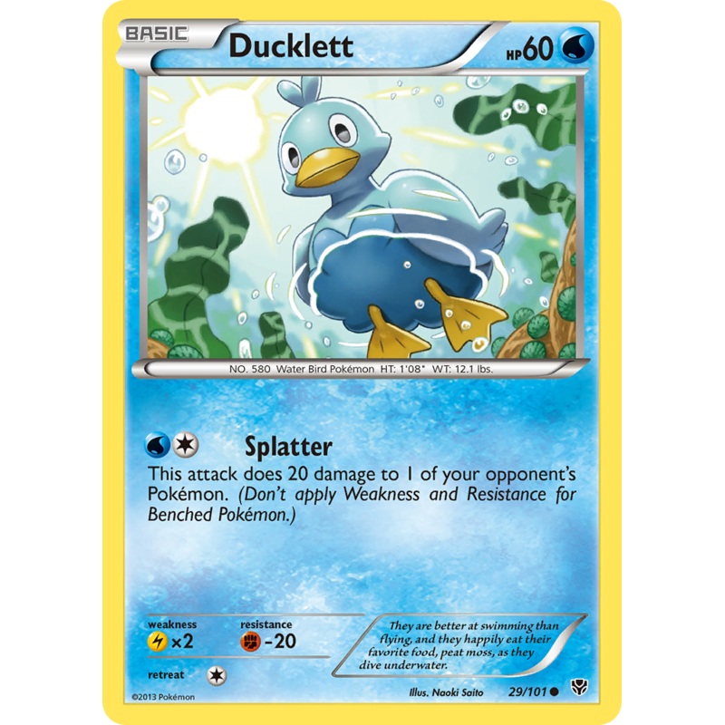 Ducklett (29/101) [Black & White: Plasma Blast]