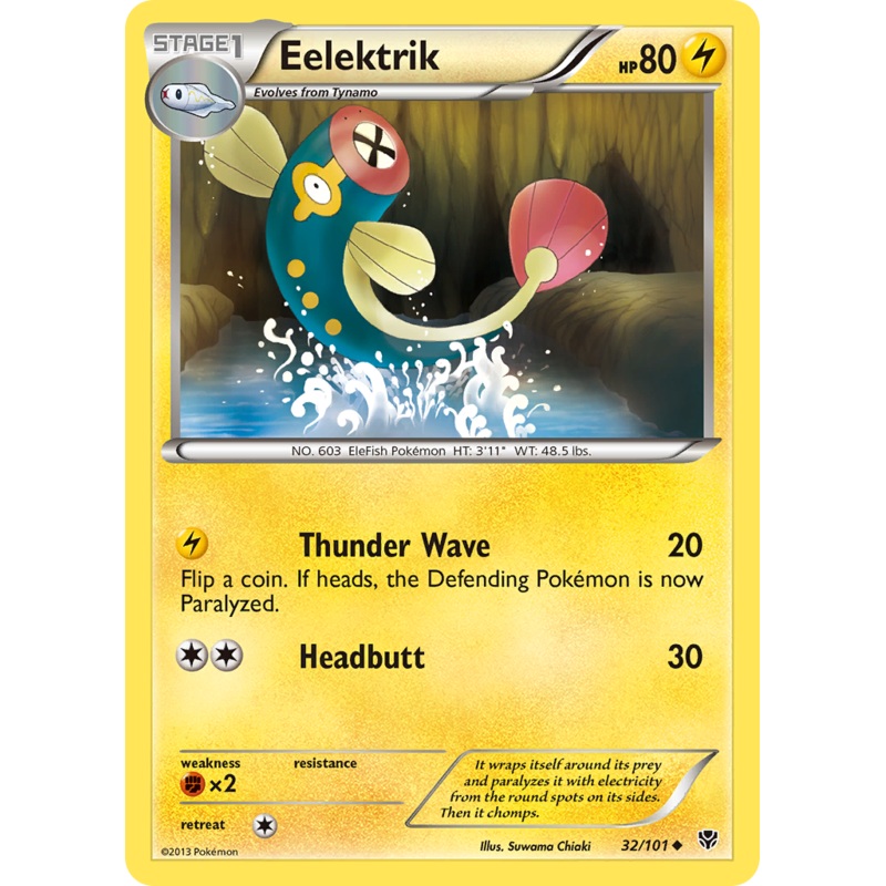 Eelektrik (32/101) [Black & White: Plasma Blast]