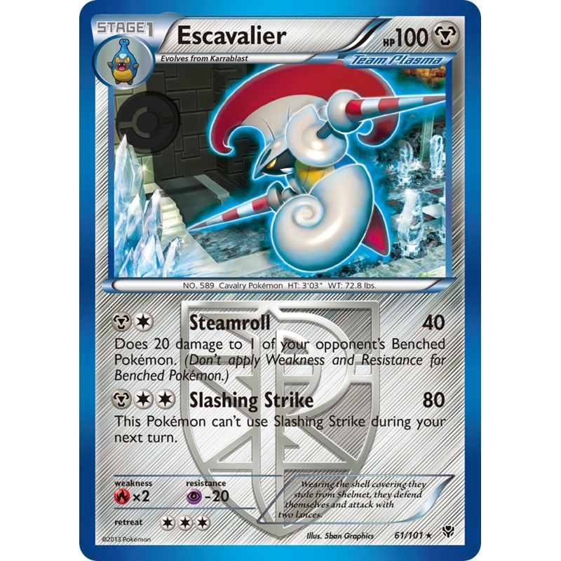 Escavalier (61/101) [Black & White: Plasma Blast]