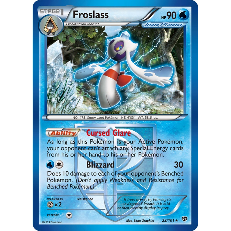 Froslass (23/101) [Black & White: Plasma Blast]