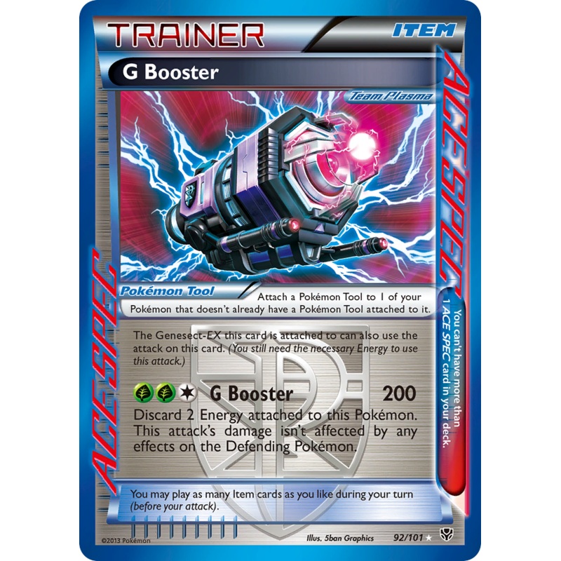 G Booster (92/101) [Black & White: Plasma Blast]