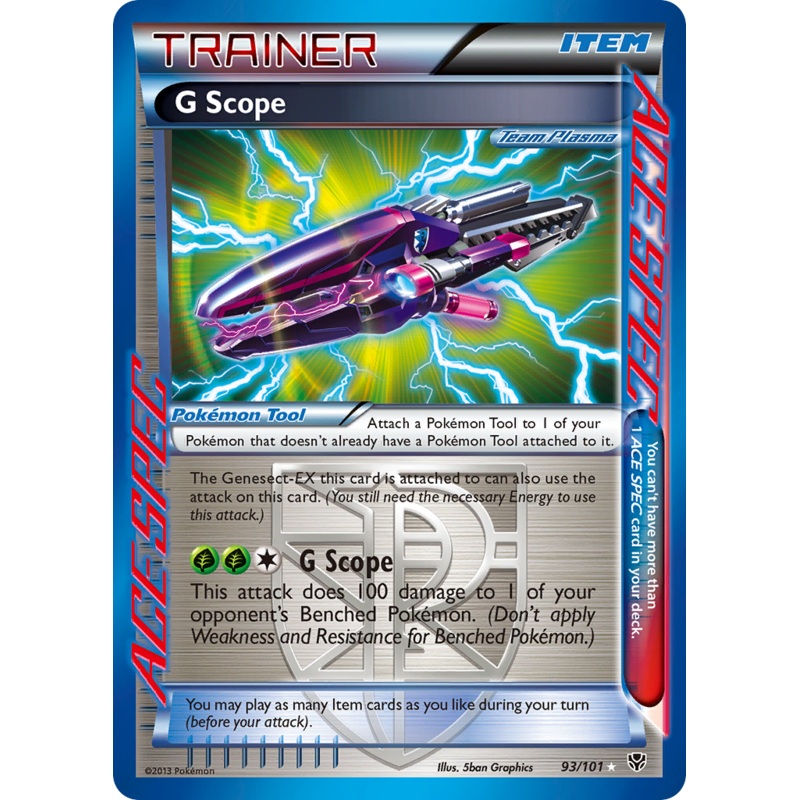 G Scope (93/101) [Black & White: Plasma Blast]