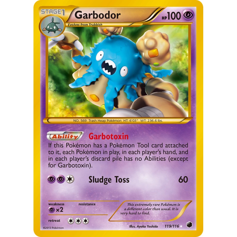 Garbodor (119/116) [Black & White: Plasma Freeze]