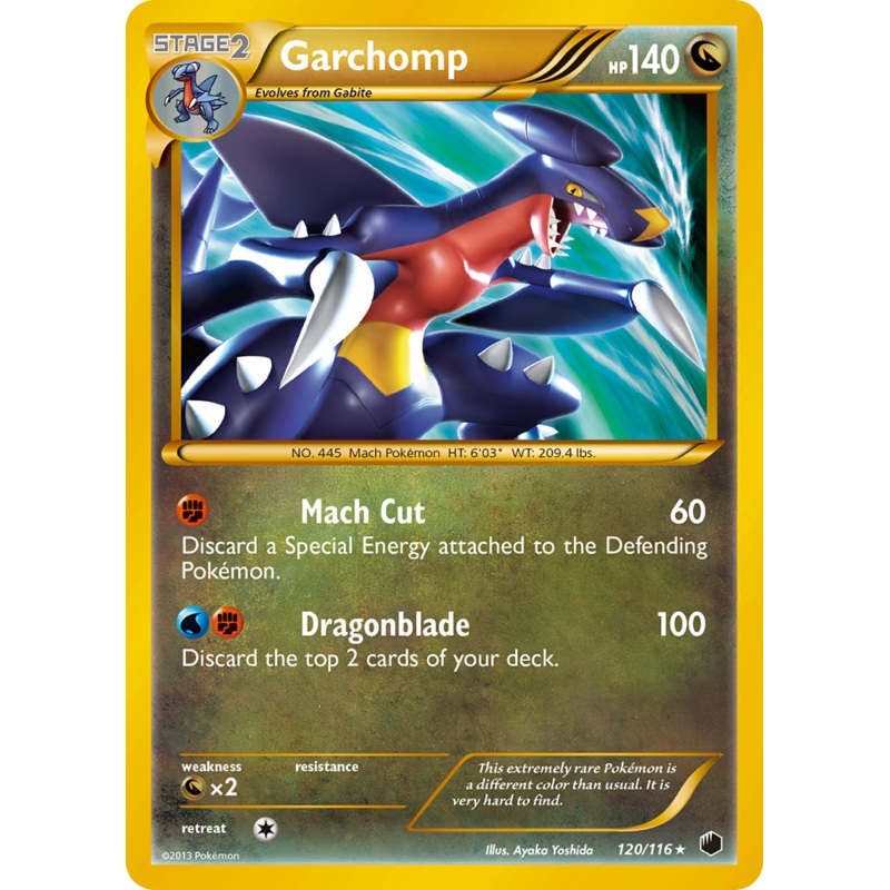 Garchomp (120/116) [Black & White: Plasma Freeze]