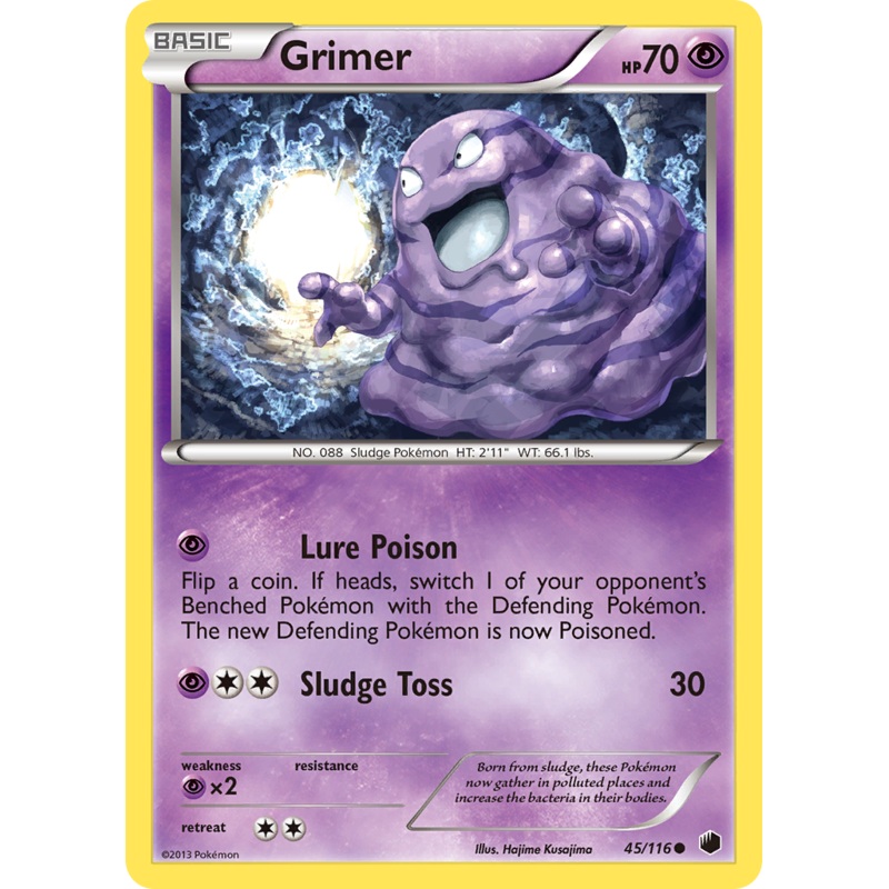 Grimer (45/116) [Black & White: Plasma Freeze]