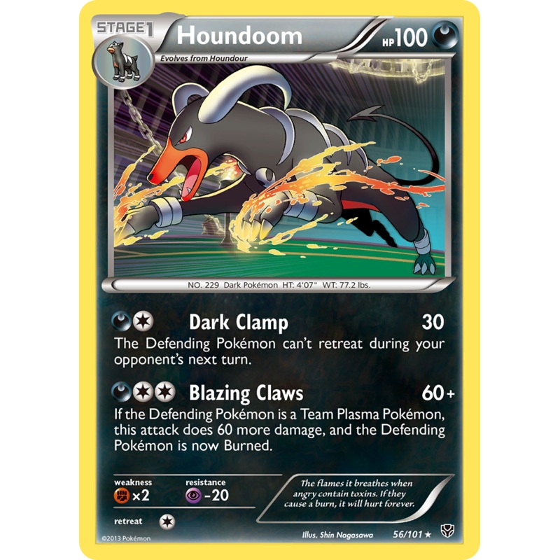 Houndoom (56/101) [Black & White: Plasma Blast]