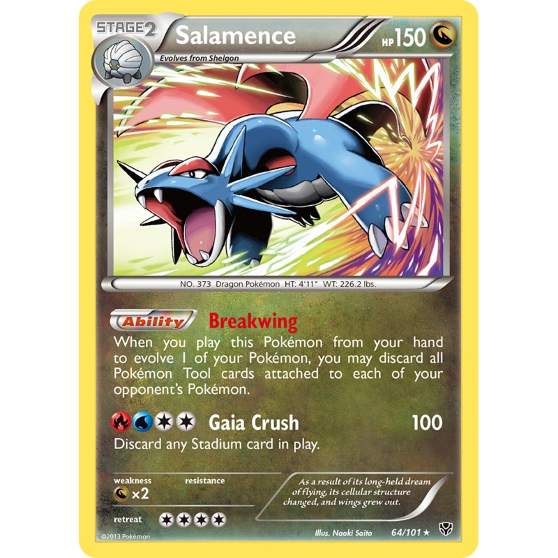 Salamence (64/101) [Black & White: Plasma Blast]