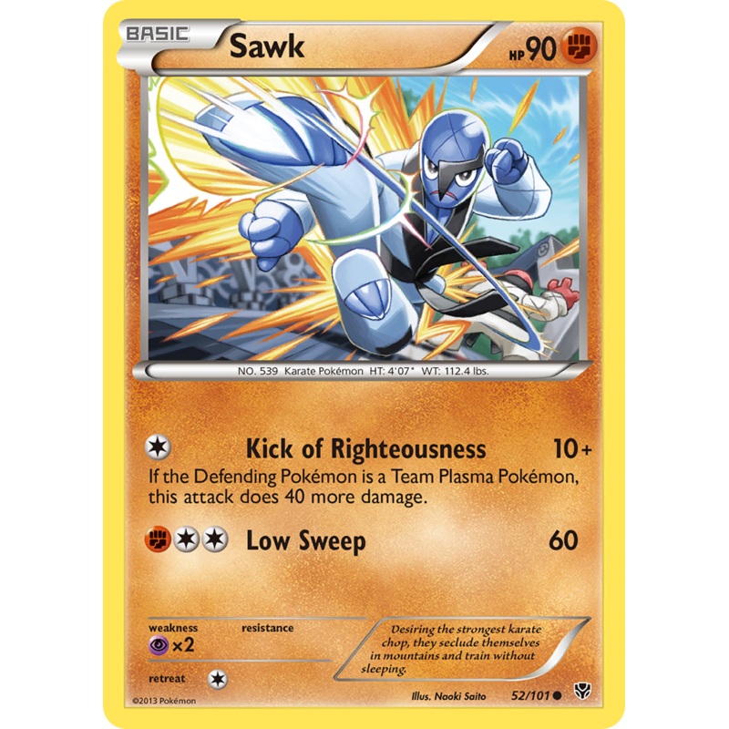 Sawk (52/101) [Black & White: Plasma Blast]