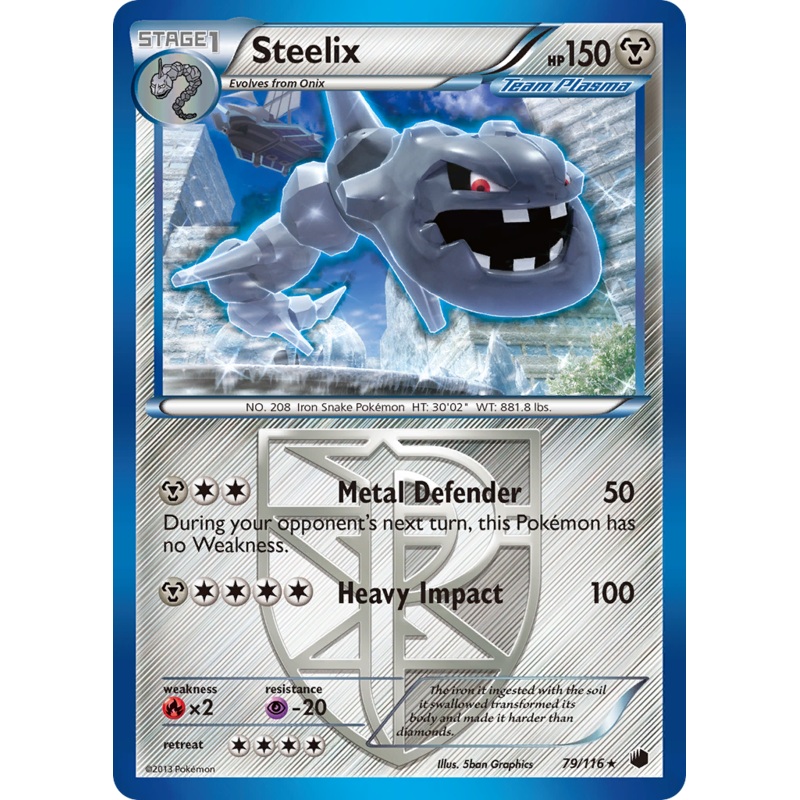 Steelix (79/116) [Black & White: Plasma Freeze]