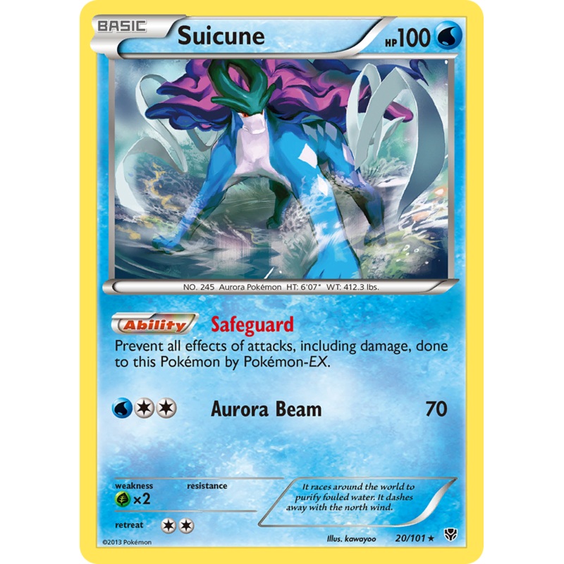 Suicune (20/101) [Black & White: Plasma Blast]
