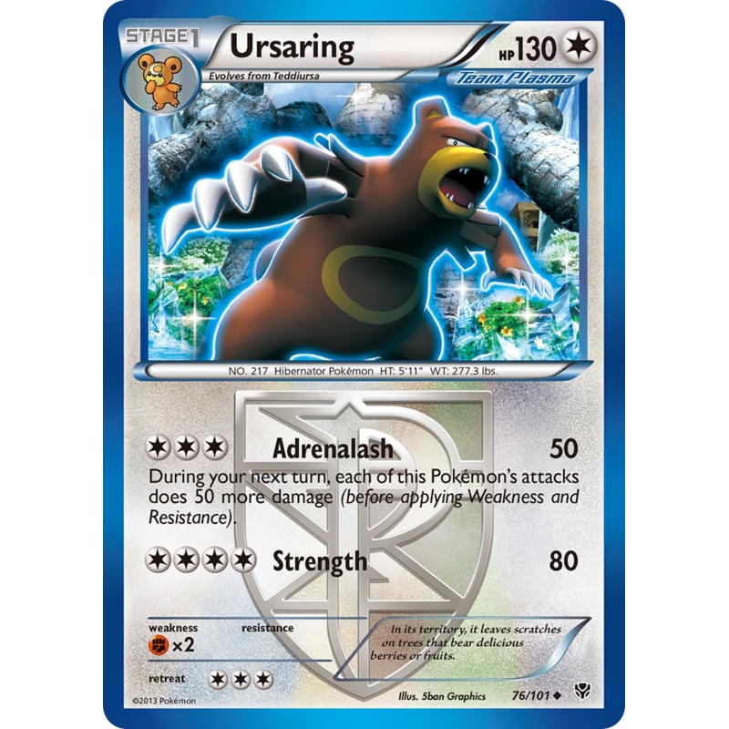 Ursaring (76/101) [Black & White: Plasma Blast]